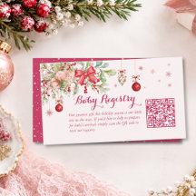 Código QR del Registro de Regalos de Baby Shower A