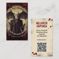 Código QR Disfraces de Halloween Sitio web de Cree