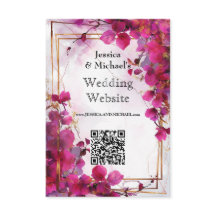 Código QR Encantamiento de Fuchsia: acuarela