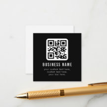 Código QR personalizable y diseño de texto editabl