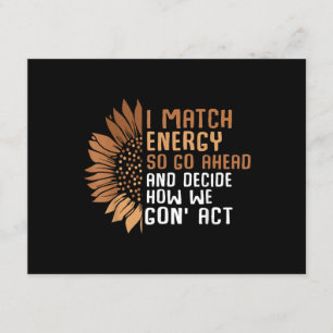 Tarjeta De Recepción Coincido con el empoderamiento energético africano