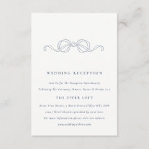 Colección Minimalista de Boda con Lazo Coquette Az