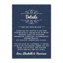 Colección Starry Night Boda - Detalle