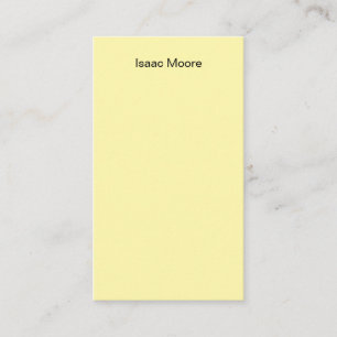 Tarjeta De Recepción Color Crema Sencillo Elegante Nombre Propio