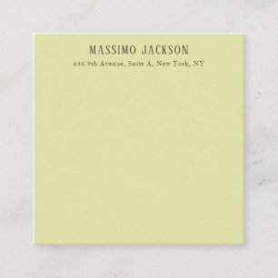 Tarjeta De Recepción Color pastel personalizado nombre minimalista pers