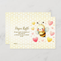 Colorida Pequeña Abeja Baby Shower Cute