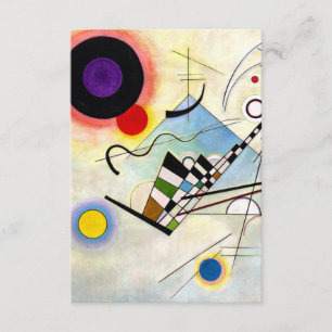 Tarjeta De Recepción Composición de Kandinsky 8