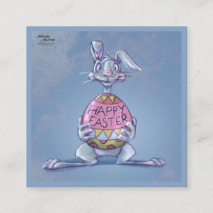 Tarjeta De Recepción Conejo Feliz de Pascua