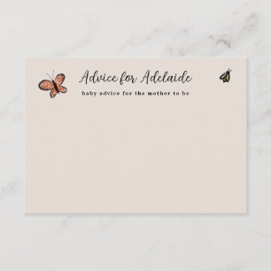 Tarjeta De Recepción Consejo Baby Shower de Fall Harvest