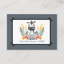 Consejo de Baby Shower salvaje Jungle Safari