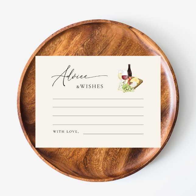 Tarjeta De Recepción Consejo de embutidos, consejos y deseos para la du (Subido por el creador)