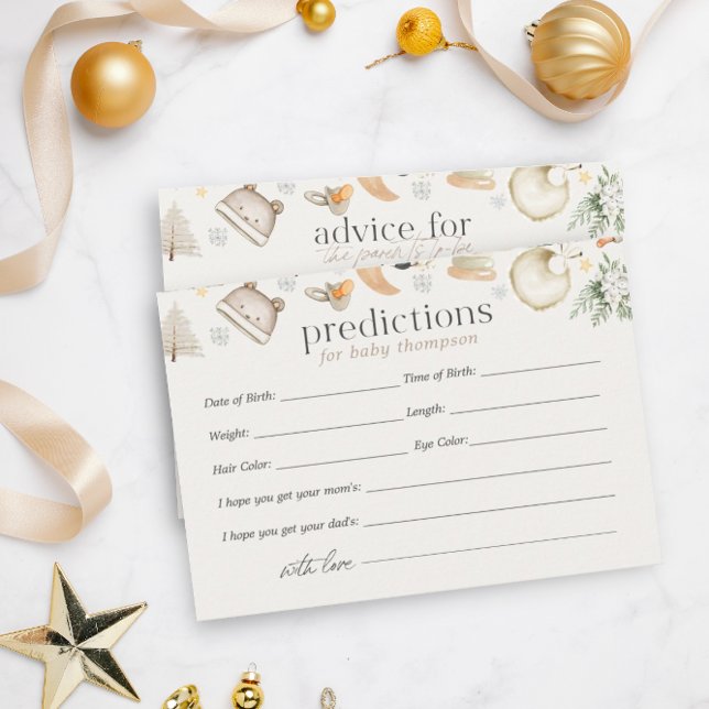 Tarjeta De Recepción Consejo de Predicciones Neutrales para Invierno Ba (Subido por el creador)