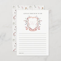 Consejo Escudo De Flor Silvestre Rosa Para Mamá Ba