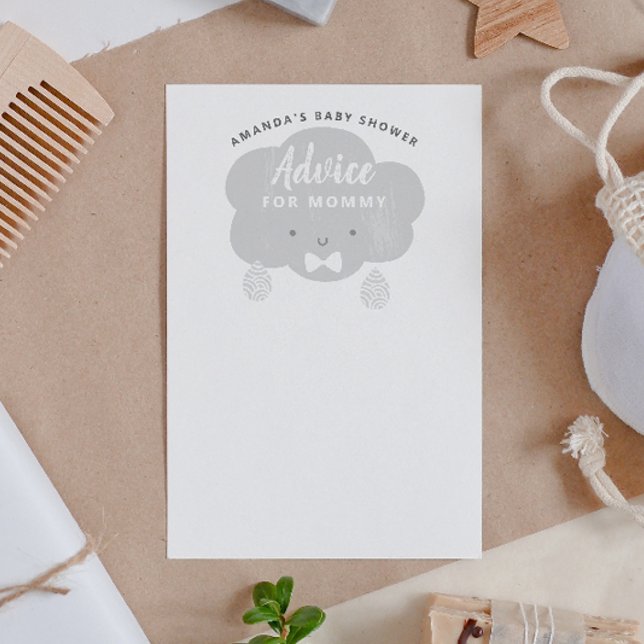 Tarjeta De Recepción Consejo para que lo sea mamá. Deseos de ducha de b (Subido por el creador)