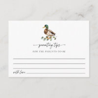 Consejos de paternidad Rustic Mallard Duck