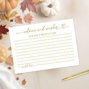 Tarjeta De Recepción Consejos para Baby Shower de Calabaza Camioneta Vi