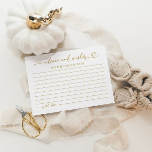 Tarjeta De Recepción Consejos para la Fiesta de Bebé de Otoño con Camio