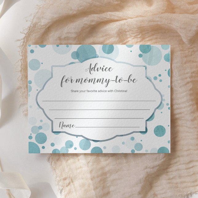 Tarjeta De Recepción Consejos para la futura Baby Shower del niño con p (Subido por el creador)