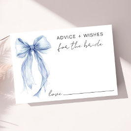Tarjeta De Recepción Consejos Y Deseos Para La Ducha Novial