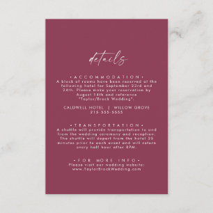 Tarjeta De Recepción Coordenadas acuáticas modernas   Detalle del Boda