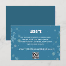 Copo de Nieve Elegante Invierno Azul | Sitio web d