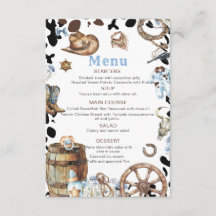 Coqueto acuarela Pequeño Vaquero Rodeo Country bab