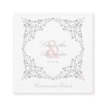 Covid19 Wedding Details Classic Elegant Flourish