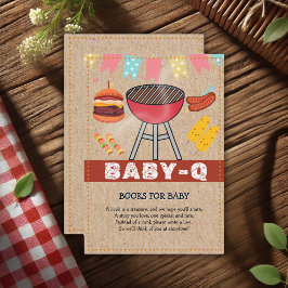 Tarjeta De Recepción Craft Baby Q Grill Baby Shower