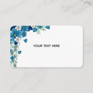 Tarjeta De Recepción Crea Tu Propia Floral