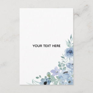 Tarjeta De Recepción Crea Tu Propia Floral
