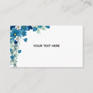 Tarjeta De Recepción Crea Tu Propia Floral