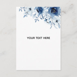 Tarjeta De Recepción Crea Tu Propia Floral