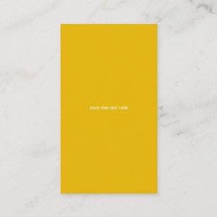 Tarjeta De Recepción Crea tu propio diseño personalizado amarillo