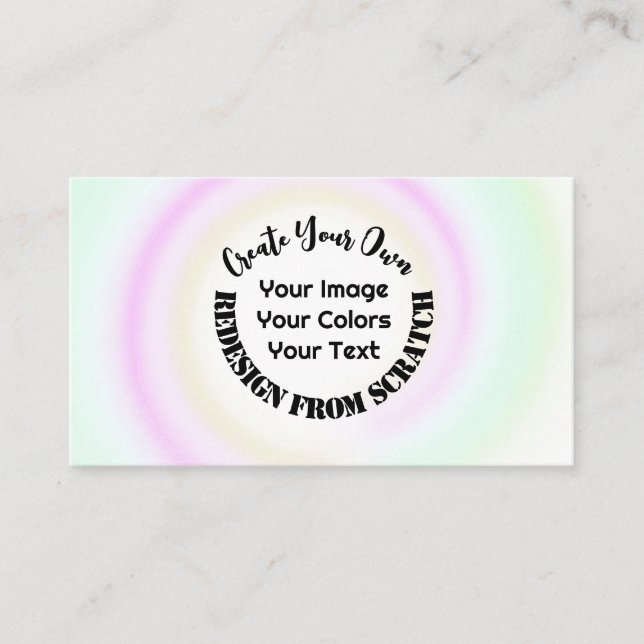 Tarjeta De Recepción Crea tu Propio Personalizado (Anverso)