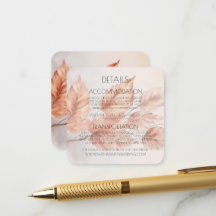 Crea tus Propios Detalles de Boda de Hojas de Otoñ