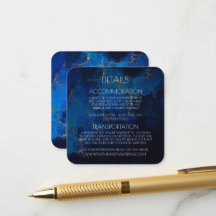Crea tus propios detalles personalizados de azul o