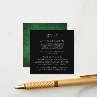 Tarjeta De Recepción Crear su propio Grunge Verde Personalizado