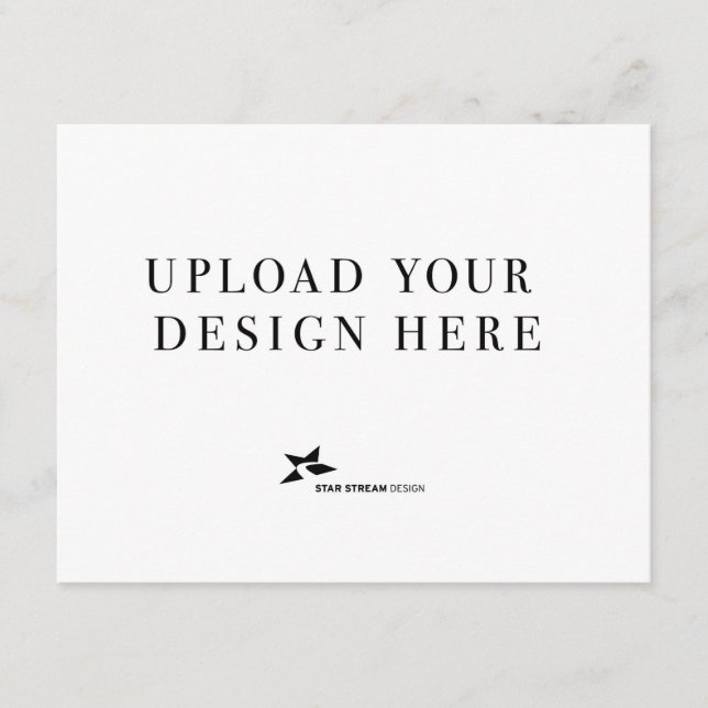 Tarjeta De Recepción Crear su propio paisaje 5.5x4.25 (Anverso)