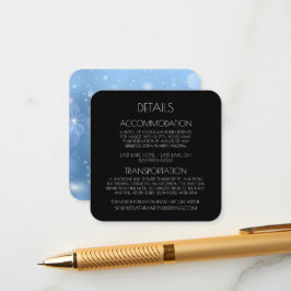Tarjeta De Recepción Crear sus propias broquetas de texto de Personaliz
