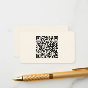 Tarjeta De Recepción Crear un código QR instantáneamente   Editable fue