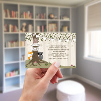Creaturas de Woodland Solicitud Neutral de Libros 