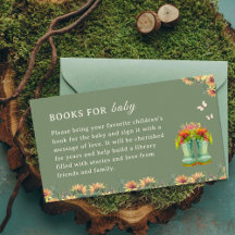 Crecer con amor libro de Baby Shower para bebé