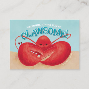 Tarjeta De Recepción Creo que eres un elegante aula Valentine
