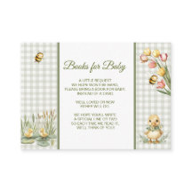 ¡Cua! Libros de Cuadros de Gingham para Bebé Pato