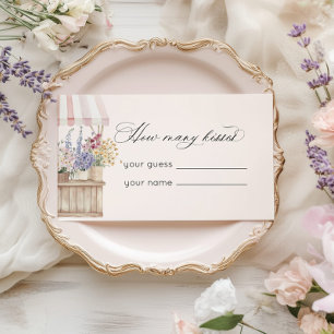 Tarjeta De Recepción ¿Cuántos besos recién salidos del mercado Floral?