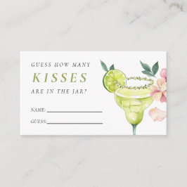 Tarjeta De Recepción ¿Cuántos besos tiene la ducha de novias de la Fies