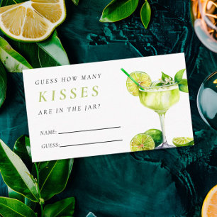 Tarjeta De Recepción ¿Cuántos besos tiene la ducha de novias de la Fies