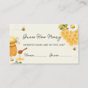 Tarjeta De Recepción ¿Cuántos panes de miel de bebé ducharse?