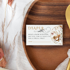 Tarjeta De Recepción Cubierta acuática Flor silvestre Caída Baby Shower