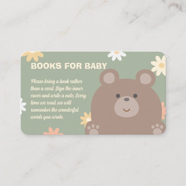 Tarjeta De Recepción Cuesta Que Podemos Esperar Los Libros De Baby Show (Anverso)